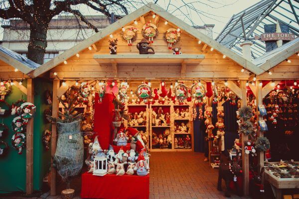 exposant marché de noël