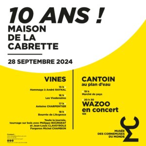 Les festivités pour les 10 ans du musée de la cabrette